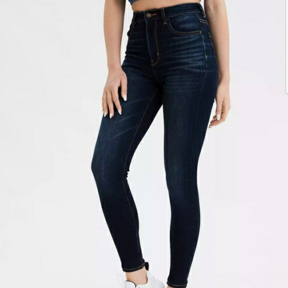 American Eagle highest rise jegging